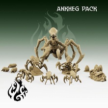 ankheg colony pack tabletop eggs god queen rpg wargames dungeonsanddragons insects dnd pathfinder tabletopgames foundry insectoid larvae crippled crippledgodfoundry crippledgod insectoids ankhegqueen 3d print model - Mito3D