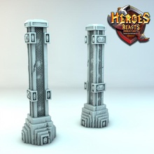 Ramsgate pilier table colonne nain 3d print model - Mito3D