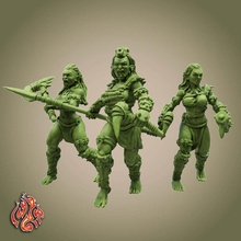 savage orc marauders tabletop barbarian female god rpg wargames dungeonsanddragons patreon dnd pathfinder marauder tabletopgames foundry berseker crippled crippledgodfoundry crippledgod 3d print model - Mito3D