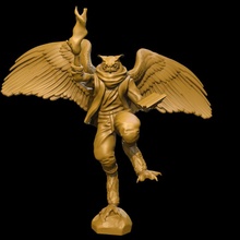 aarakocra wizard tabletop wings magic d&d 3d print model - Mito3D
