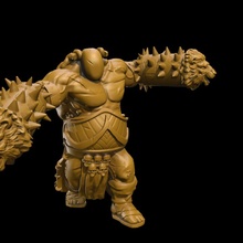 bloodfray giant tabletop armor battle war 3d print model - Mito3D