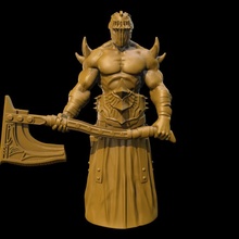demonic executioner tabletop demon axe horror evil ax 3d print model - Mito3D