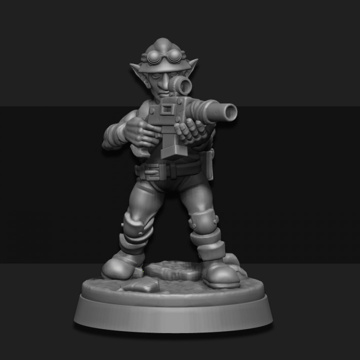 cin rahip erkek 04 masaüstü savaş oyunları Warhammer minyatür bilimkurgu dökümhane sarks 3D print model - Mito3D