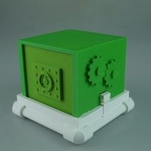 steampunk speaker case gadgets & electronics amplifier stereo kitronikcompetition 3d print model - Mito3D