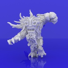 totemik canavar masaüstü fantezi rpg savaş oyunları büyü oyunu rol 9thage Ageofsigmar aos dokuzuncu dragonslakeminiaturas şamanizm 3d print model - Mito3D