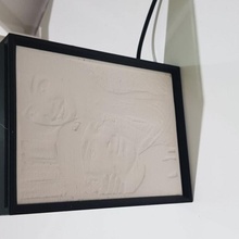 litofano quadro Armação conduziu luz molduras frme 3d print model - Mito3D