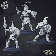 kreon's skeleton pre-supported tabletop clash fantasy greek mythical undead campaign d&d cast theros kreon 3d print model - Mito3D