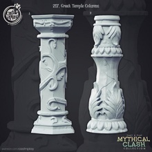 greek temple columns tabletop column fantasy modular dungeon tiles openlock castnplay theros 3d print model - Mito3D