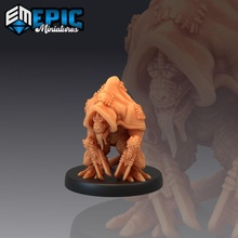 lizardfolk hooded claw warrior reptile soldier tabletop fantasy medieval monster rpg warhammer enemy dungeon hood dnd pathfinder 3d print model - Mito3D