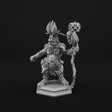 shaman orc tabletop free dragons game magician monster ring warhammer collectable lord sla dlp dungeon scepter sorcerer proxy rot 3d print model - Mito3D