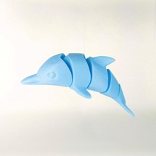 artic golfinho loja brinquedo flexível articulado printinplace 3d print model - Mito3D