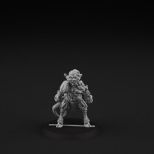 goblin 4 tabletop demon beast creature fantasy games troll warhammer zombie character satan evil enemy creatures nurgle mytological goblindead 3d print model - Mito3D