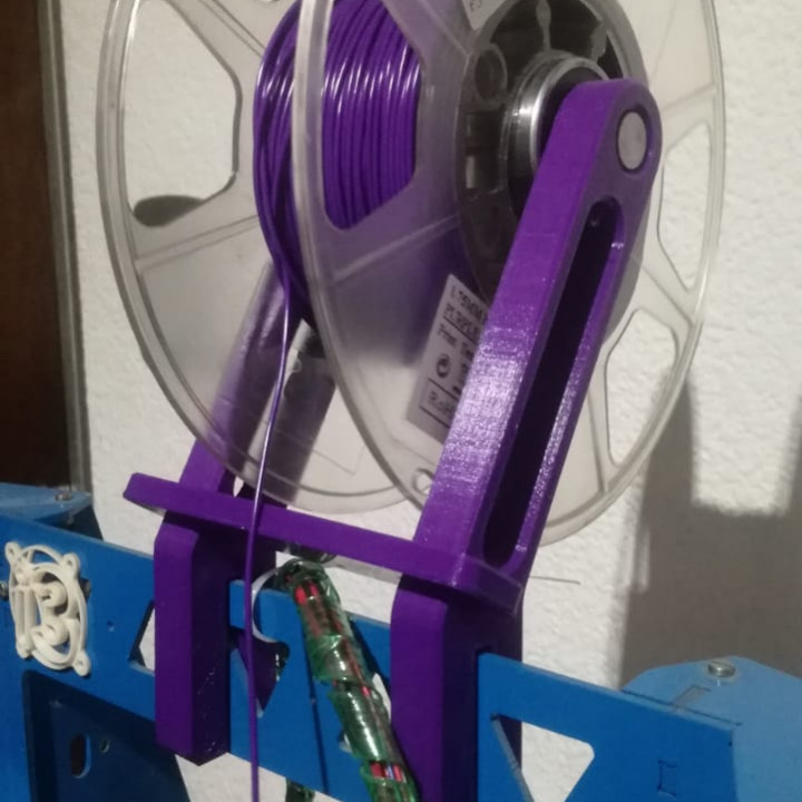 filament titulaire soutien soporte filamento bobine 3D print model - Mito3D