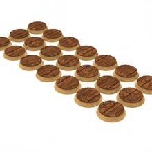 oval altıgen Meydan dikdörtgen ahşap üsler x150+ yazdırılabilir minyatürler savaş oyunları Odun masaüstü oyunu 28mm 35mm 3d print model - Mito3D