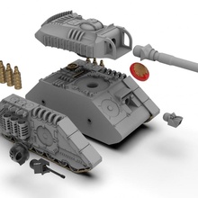 kolay Yazdır tanklar modüler askeri binalar Damocles Kickstarter mağaza savaş bina Ulaşım Araçlar gözetleme kulesi 28mm sığınak 32mm 25mm kışla 3d print model - Mito3D