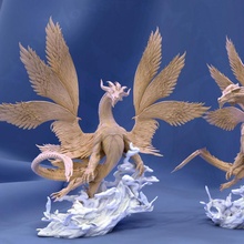 royal feathered dragon tabletop fantasy gaming good long rpg wings d&d majestic lawful falcor 3d print model - Mito3D