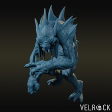 scrag aquatic troll tabletop fantasy giant monster dungeons dragons 3d print model - Mito3D
