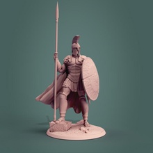 hoplite army chief 1 mesa hoplita 3d print model - Mito3D
