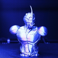 guyver bust support free action figure fanart 3d print model - Mito3D