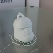 star wars episode vii stormtrooper helmet keyring - marked deletion toys & games 3d print model - Mito3D