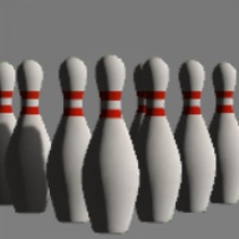 bowling pins bowlingpins 3d print model - Mito3D