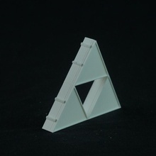 triforce lámpara jardín decoración electrónica iluminación kitronik 3d print model - Mito3D