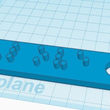 Aşk anahtarlık Braille 3d print model - Mito3D