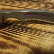 silencer fantasy prop knife blade dagger 3d print model - Mito3D