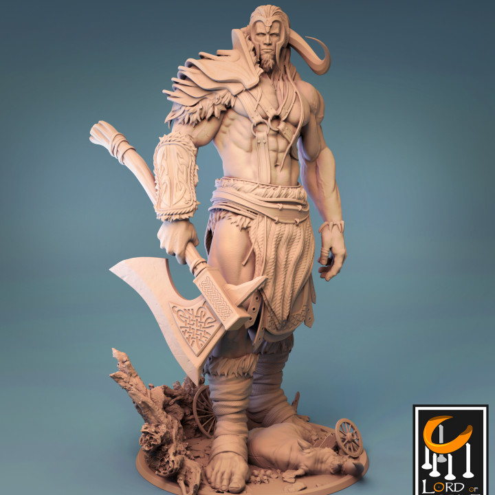 cold giant tabletop ice 3D print model - Mito3D