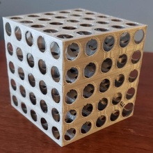 megola5aur jura55ic Würfel Spaß Puzzle Spielzeug Marmor Ingenieurwesen Stengel Matze Labyrinth dimlab 3d print model - Mito3D