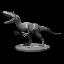 allosaurus updated dinosaur mount 3d print model - Mito3D