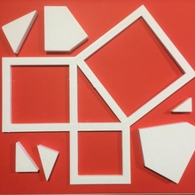 pitagorico puzzle formazione scolastica matematica Pitagora teorema 3d print model - Mito3D