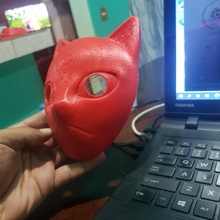 maske iblis satıcı tilki 3d print model - Mito3D
