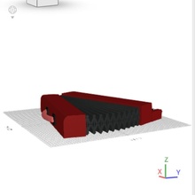 Akkordeon Selfcad 3d print model - Mito3D