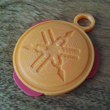 yamaha pick holder fan art accesory brand instrument music 3d print model - Mito3D