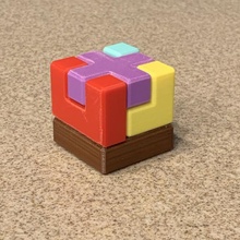 einfach Kinder Block Puzzle 3d print model - Mito3D