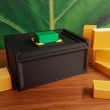verde Roca rompecabezas caja cerebro cueva enigma teasers 3dc acertijo 3d print model - Mito3D