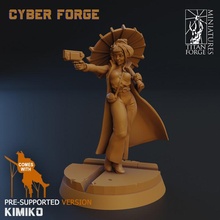 chimica tavolo cyberpunk fucina titano cyberforge 3d print model - Mito3D