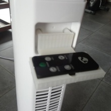 tour ventilateur éloigné titulaire soutien 3d print model - Mito3D