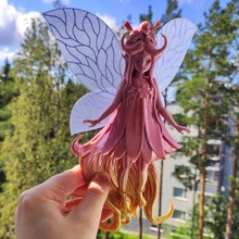 mana faerie kadın oyun kanatlar fanart peri Fae Trialsofmana Seikendensetsu 3d print model - Mito3D