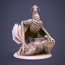 illithid Drago tavolo dnd mindflayer 3d print model - Mito3D