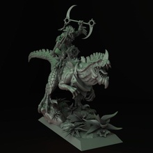 karnozor masaüstü fantezi rpg Warhammer Zindanlar Ejderhalar rol titan d Kingsofwar kertenkele Ageofsigmar aos esnaf zanaatkâr Titanforge yüksek melek minyatürler kayıp krallık 3d print model - Mito3D