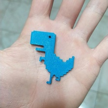 google dinosaurio desconectado googledino conexión 3d print model - Mito3D