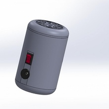 mini Bluetooth alto falante música som minifalante azul caixas tb3d 3d print model - Mito3D