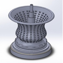 lazer Fincan Copa eşleştirici 3d print model - Mito3D