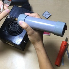 unha poeira vácuo limpador + carregador ventilador banco unhas minifan fanmini tb3d mesa Super fã 3d print model - Mito3D