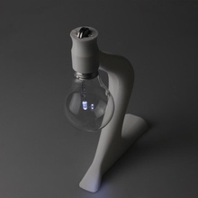 réinventer durée vie lampes ampoules style art déco l'upcycling lampe artdeco incandescence 3d print model - Mito3D