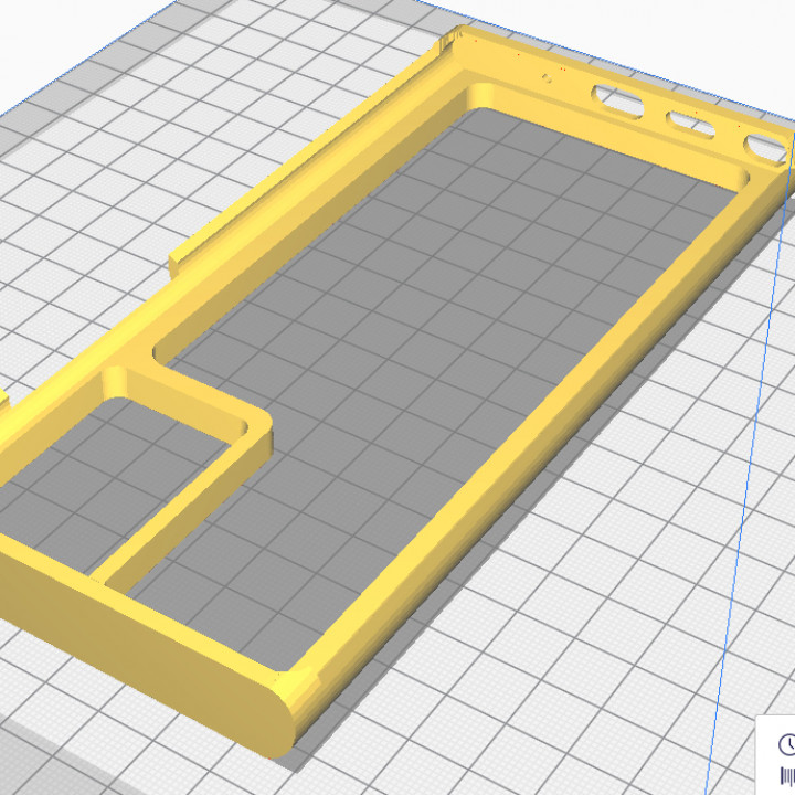 Samsung Nota 20 ultra mínimo caso funda 3D print model - Mito3D