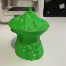 mushroom house 3d printer ipad model mickey casa ios easythreed cogumelo 3d print model - Mito3D