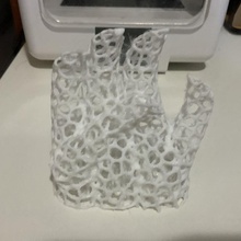 mão Voronoi 3d impressora ipad modelo mickey mao ios easythreed forjar 3d print model - Mito3D